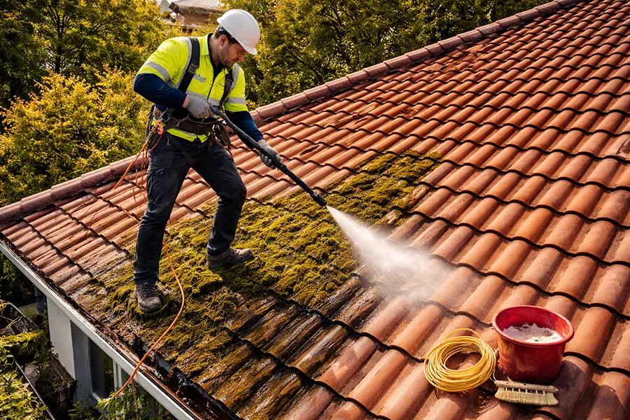 roof cleaning